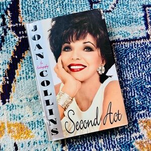 VTG 1997 Joan Collins 'Second Act' Book